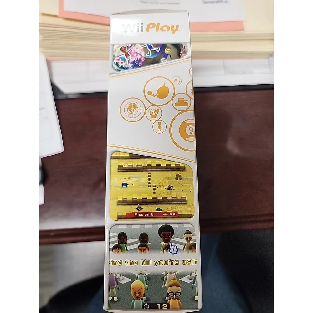 Wii Play With Remote for Nintendo Wii New‎ Factory Sealed Mint